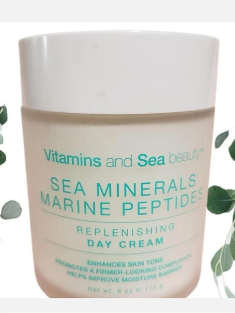 Vitamins And Sea Beauty Marine Peptide Replenishing Cream Firming Moisturizer PC